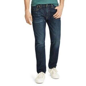 Polo by Ralph Lauren Mens 48X30 Hampton Relaxed Straight-Leg Jeans Denim NEW